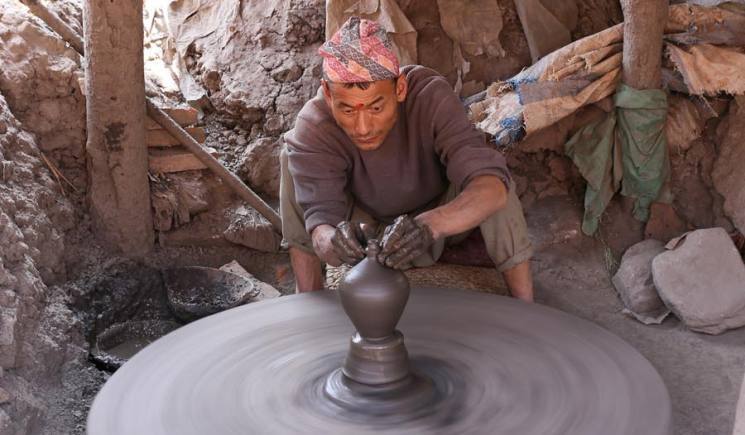 Baktapur Durbar pot