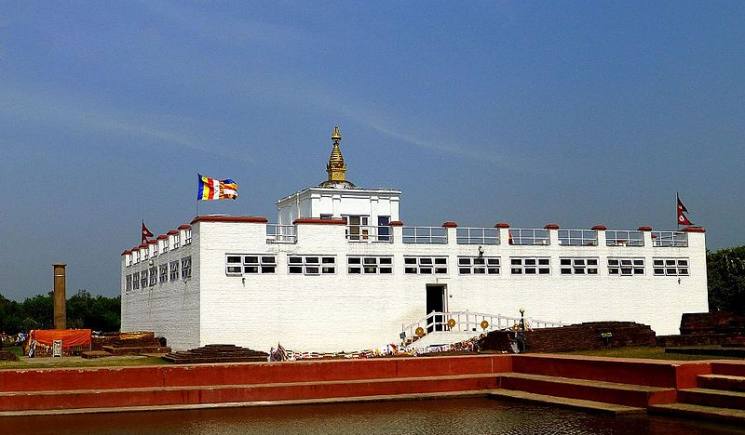 Nepla tour at Lumbini Mayadevi Temple