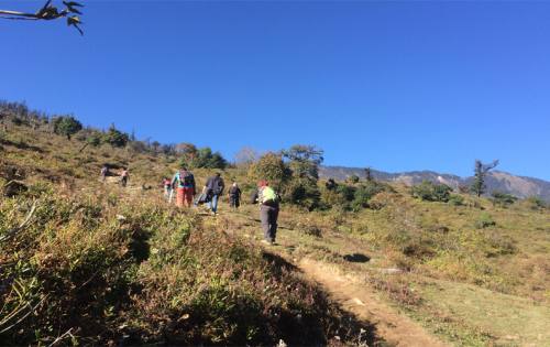 Hiking in Nepal