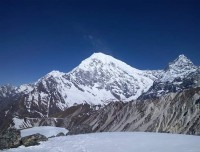 Langtang lirung in Langtang